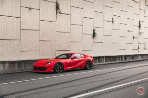 Ferrari 812 Superfast by Novitec Rosso on Vossen Wheels (EVO-4) 2020 года 
